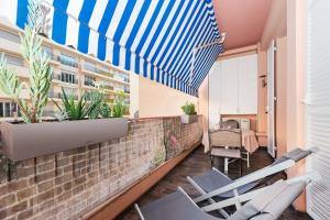 Appartements MASSENA - Agreable 3 pieces - Plein coeur de Menton : photos des chambres