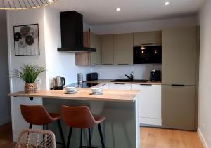 VUE MER panoramique Appartement classé 3 étoiles 2p