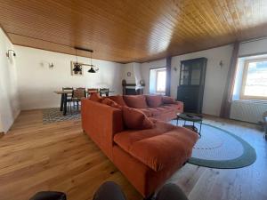 Three-Bedroom Apartment with Balcony room in Gite de la Robella