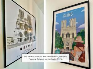 Appartements L-Eclat Champenois - Terrasse-Gare-Arena : photos des chambres