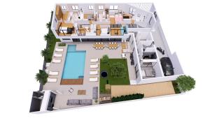 Villa de luxe piscine jacuzzi