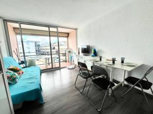 Résidence Le Lagon Bleu - Studio double cabine avec piscine proche plage MAE-7151