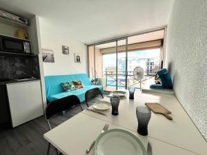 Résidence Le Lagon Bleu - Studio double cabine avec piscine proche plage MAE-7151