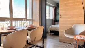 Appartements Lost inn Lyon Part dieu -Entre centre ville et gare part dieu -Netflix : photos des chambres