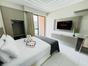 Flat em Muro Alto - Porto de Galinhas - MALIA D103 - By Anfitrião Legal