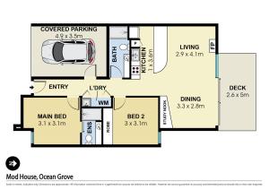 Mod House Ocean Grove- Walk to the shops, cafes, beach and park! Brand new luxury apartment in gated complex
