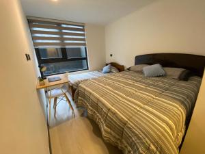 Depto a pasos de la playa, piscina, jacuzzi y patio