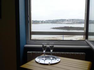 Appartements Studio in Plougasnou with Sea View and Beaches : photos des chambres