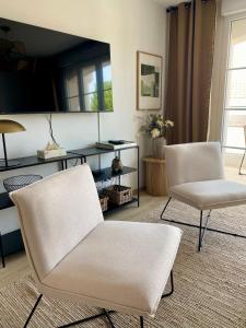 Charmant appartement T3 contemporain au bord de leau sur le Bassin Arcachon