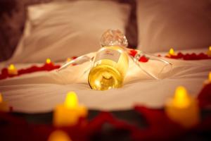 Love hotels Love Room du Mont d'Or - Baignoire SPA - Minibar offert : photos des chambres