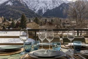 Nid dAigle - Balcon avec vue Mont Blanc