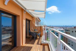 Maravilloso alojamiento con vistas a Barcelona