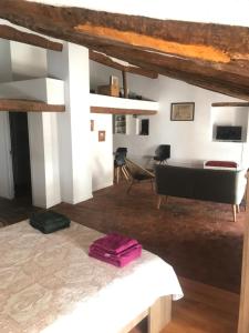 Spacious attic apartment