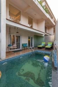 Alaya Stays Cavalo Marinho - 3 BHK Boho Retreat with Private Pool & Terrace