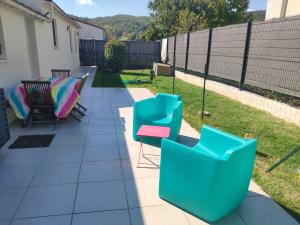 Appartements Charmant studio climatise avec parking, terrasse et piscine : photos des chambres