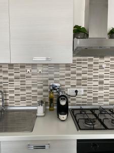 The terrace in the city