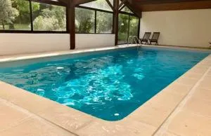 Gîte en Dordogne avec piscine couverte et sauna - Andrivaux