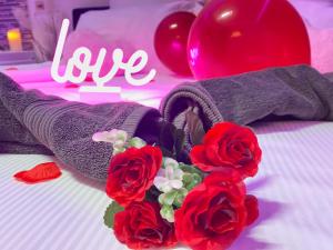 Appartements L'Escale Balneo'Romantique - Loveroom - Jacuzzi & Petit dejeuner : photos des chambres