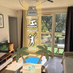 Appartements L-Eclat Terrasse - Piscine - Tennis : photos des chambres