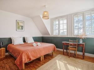Maisons de vacances Maison familiale avec sauna et ferme proche plage - FR-1-788-49 : photos des chambres