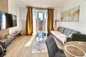 Appartements Appartement Moderne et Cosy avec Balcon - Parking Gratuit - Netflix : photos des chambres