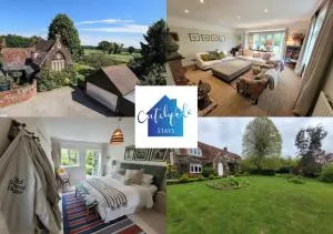 Old school house surrounded by countryside - Chappel