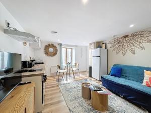 Séjour tout confort dans un appart cosy Aulnat 1