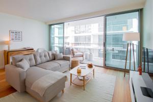 Picturesque beachfront apartment