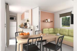 Campings Flower Camping Les Biches : Mobile Home 3 Chambres
