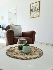 Appartements La Baliere T3 renove terrasse 20min du Puy duFou : photos des chambres