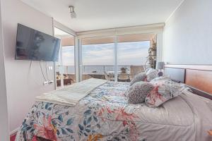 luminoso depto vista al mar