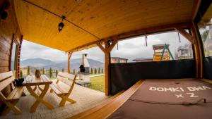 Domki- Limanowa domek 3 domek z jacuzzi i sauną