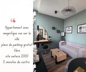 Évasion Urbaine, T2 Rénové avec Vue sur la ville - Chilly-le-Vignoble