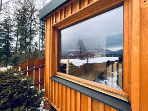 Domek w Roztokach z widokiem na Tatry z sauną