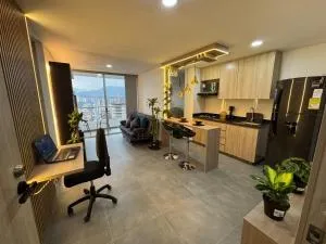 Lujoso y acogedor apartamento - Angelópolis