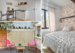 Appartements Studio Cosy Terrasse a Versailles : photos des chambres