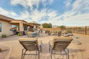 Near Hiking and Golf Gold Canyon Home with Fire Pit! - Globe