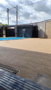 Espaço horizonte verde