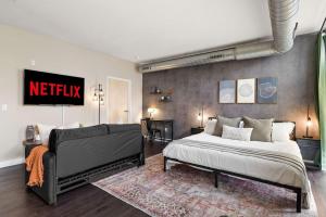 Eden Studio Free Parking, Central, Gym Fast WIFI