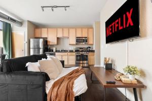 Eden Studio Free Parking, Central, Gym Fast WIFI