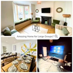 Luxury Home Sleeps 20 Beach Cinema Hot Tub - 老科尔温