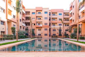 Modern Appart , Parking , Pool & Fiber wifi , Hivernage City Centre