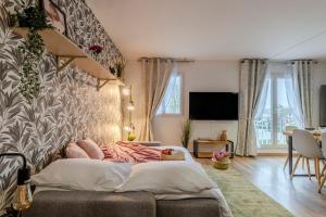 Akropolis by Kleidos - Disney 15 mn - Beau duplex familiale pour 6 - 2 chambres- Parking Gratuit