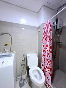 Wooden style amenities view