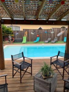 Villas Maison piscine : photos des chambres