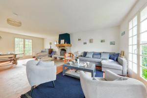 Maisons de vacances Maison pour 8 avec jardin, 300 m de la mer : photos des chambres