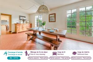 Maisons de vacances Maison pour 8 avec jardin, 300 m de la mer : photos des chambres