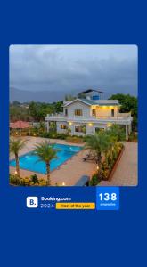 Ekostay Gold Palm Estate I Cricket Turf I Rain Dance I 2 Acre Property