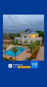 Ekostay Gold Palm Estate I Cricket Turf I Rain Dance I 2 Acre Property - Dhamni