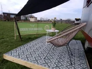 Toplocatie! Moderne en knusse pipowagen 'Postduif' vlakbij Zutphen - Toldijk